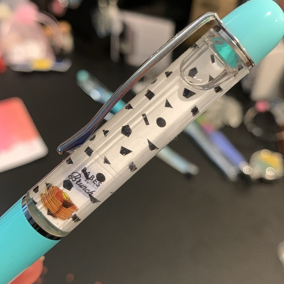 Novelty Ball Point Pen Black Ink ~ Pick Your Sparkle - Picture 6 of 10